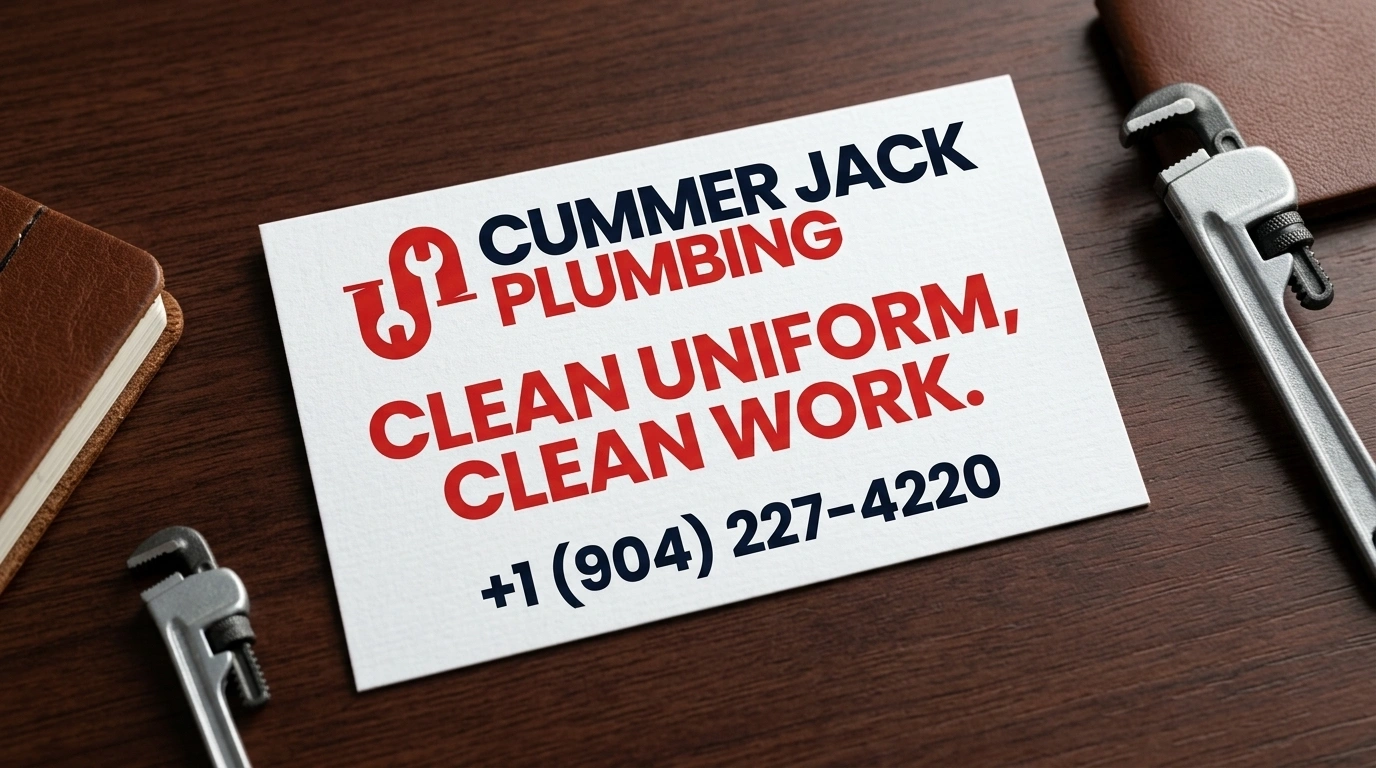 Clean Uniform Clean Work Promise - Cummer Jack Plumbing Jacksonville FL
