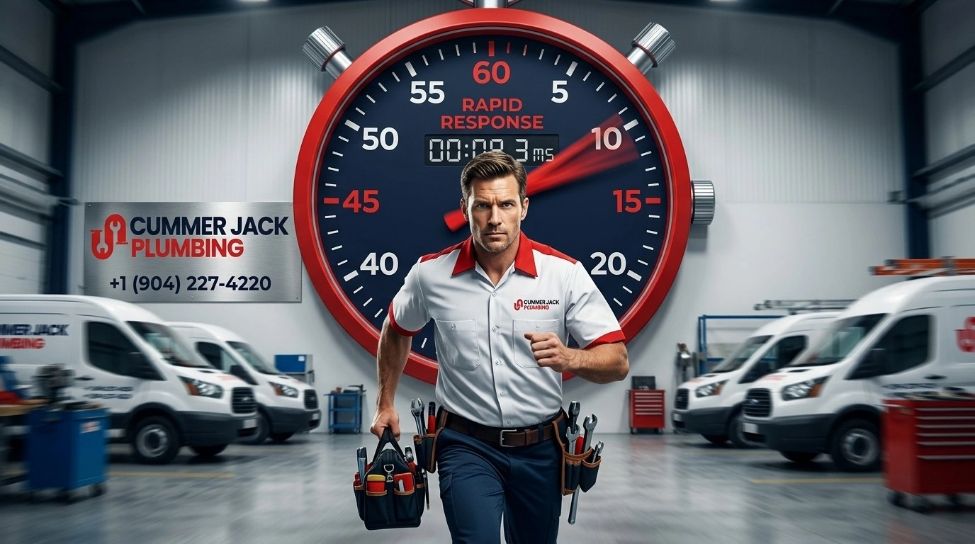 Rapid Emergency Response Plumber Available 24-7 in Jacksonville FL